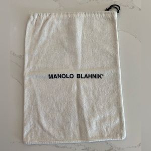 Manolo Blahnik dust bag